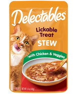 Hartz Delectables Stew Lickable Treat for Cats Chicken and Veggies 16.8 ... - £30.32 GBP