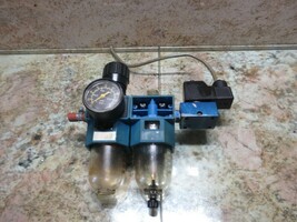 FESTO VALVE MCH-3-1/8 W/ SWITCH TYPE MSW AIR FILTER PRESSURE REGULATOR - $1,075.81 MXN