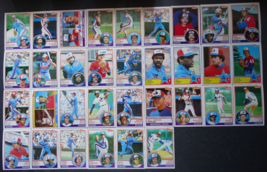 1983 Topps Montreal Expos Team Set of 33 Baseball Cards - £5.50 GBP