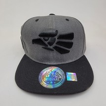 Original Brand Mexico Eagle And Flag Snap Back Cap New NWT Black Gray - $7.80