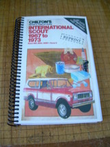 Chilton&#39;s * INTERNATIONAL SCOUT 1967 to 1973 Repair Manual complete guide to DIY - £47.35 GBP