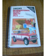 Chilton&#39;s * INTERNATIONAL SCOUT 1967 to 1973 Repair Manual complete guid... - £46.34 GBP