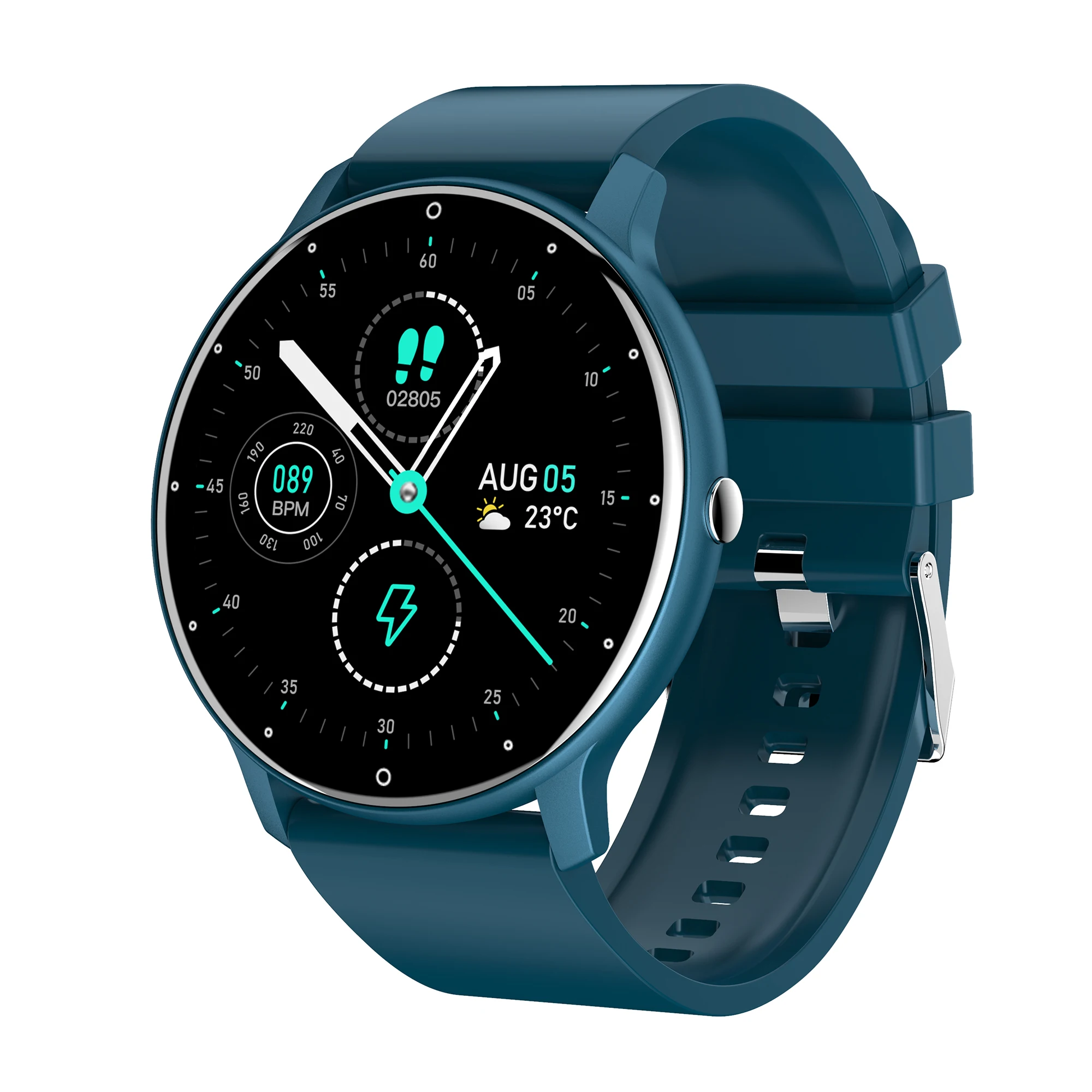 Bahakey ZL02  Smart Watch Full Touch Fitness Tracker Heart Rate Blood Presure Wo - £140.88 GBP