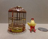 Vintage Miniature Birdcage &amp; Bird Dollhouse Decor Medford Oregon - $17.98