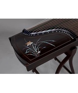 Guzheng 21 strings standard Orchid pattern zither Chinese string instrum... - $399.00
