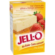 2 Packs of Jell-O No Bake Classic Cheesecake Dessert Kit 314g / 11.1 oz ... - £21.30 GBP