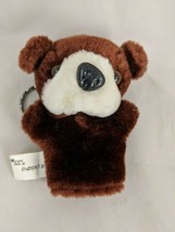 Cool Puppet Pals Brown Dog Finger 4 Inch Keychain Stuffed Animal toy - $6.95