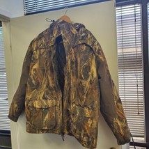 Cabela&#39;s USA GoreTex Camo Insulated Hunting Jacket Coat Mens Size XL - £55.39 GBP