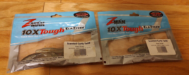 zman 10x tough elaztech scented curly tail fishing lure pack of 2 - $8.80