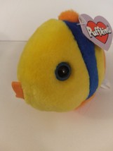 Puffkins Jules The Tropical Jewel Fish Plush Approx 6" Long Mint With All Tags - $19.99