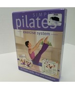 Simply Pilates Exercise System DVD 26 Flash Cards Booklet Jennifer Pohlman - £7.90 GBP