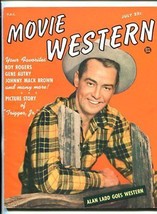 Movie Western #1 7/50-PULP-ROY ROGERS-SOUTHERN States PEDIGREE-vf/nm - £241.74 GBP