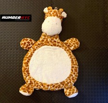 Baby Giraffe Safari Child Play Mat Cuddle Soft Fulffy Infant Rug Tummy Gym Time - £27.82 GBP