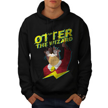 Wellcoda Otter Harry Mens Hoodie, Wizard Magic Casual Hooded Sweatshirt - £25.64 GBP+