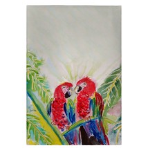 Betsy Drake Two Parrots Guest Towel - £27.65 GBP