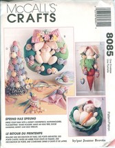 McCalls 8085 771 BUNNY Spring Sprung Table Centerpiece Easter Egg pattern UNCUT - £12.39 GBP