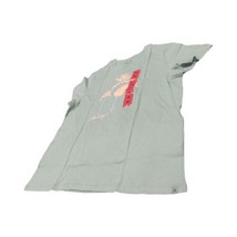 Hurley Womens Printed Short Sleeves Top Size Medium Color Green Milieu - $23.92