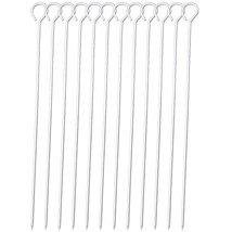 12 Inch Barbecue Skewers Metal Bbq Sticks,12Pack Stainless Steel Square ... - £15.75 GBP