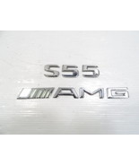 05 Mercedes W220 S55 emblem set, on trunk lid S55 AMG - £14.69 GBP
