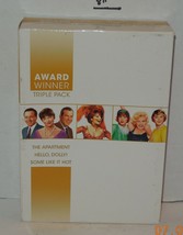 Award Winner DVD Triple Pack The Apartment, Hello Dolly &amp; some Like it hot - £26.56 GBP
