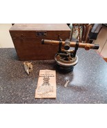 Antique Bostrom-Brady Model 5 Surveying Transit with Original Case and P... - $1,476.04 MXN