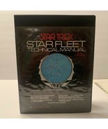 1975 1st. ed. First Printing Star Trek Star Fleet Technical Manual W/bonus - £39.31 GBP