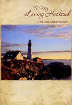 To My Loving Husband on Our Anniversary - Anniversary Greeting Card - 01644 - $2.79