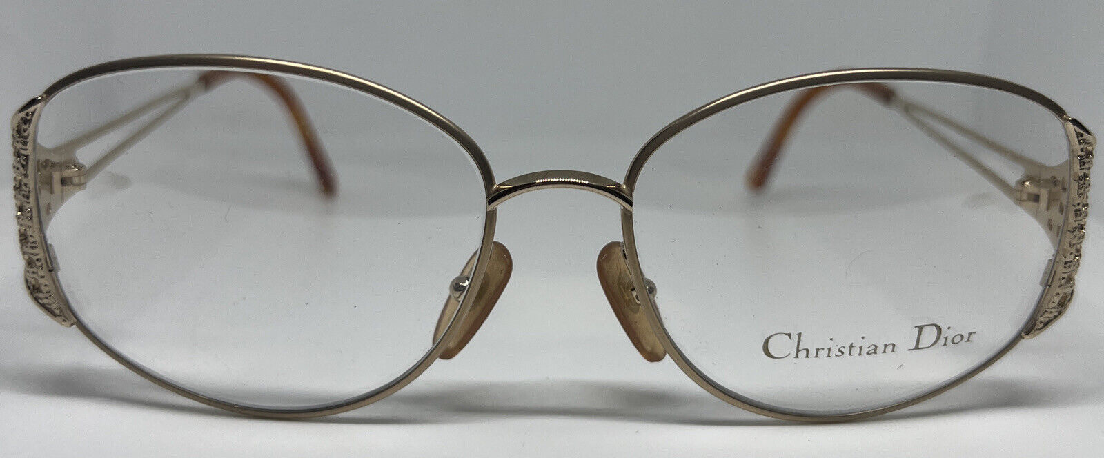 Primary image for NEW Vintage CHRISTIAN DIOR CD2881 40 Eyeglasses Frame Gold NOS Frame