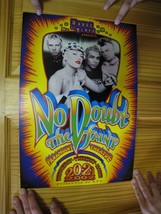 No Doubt Poster Fillmore The Faint Bandshot March 20 21 2002 - $134.46