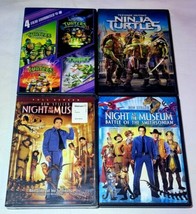 4 Film Favorites: Teenage Mutant Ninja Turtles Collection, Night At The Museum.. - £13.91 GBP