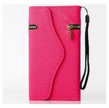 iPhone 4 4s Luxury Wallet Leather Case Zipper Cases Card Holder Cover HO... - $109.78 MXN