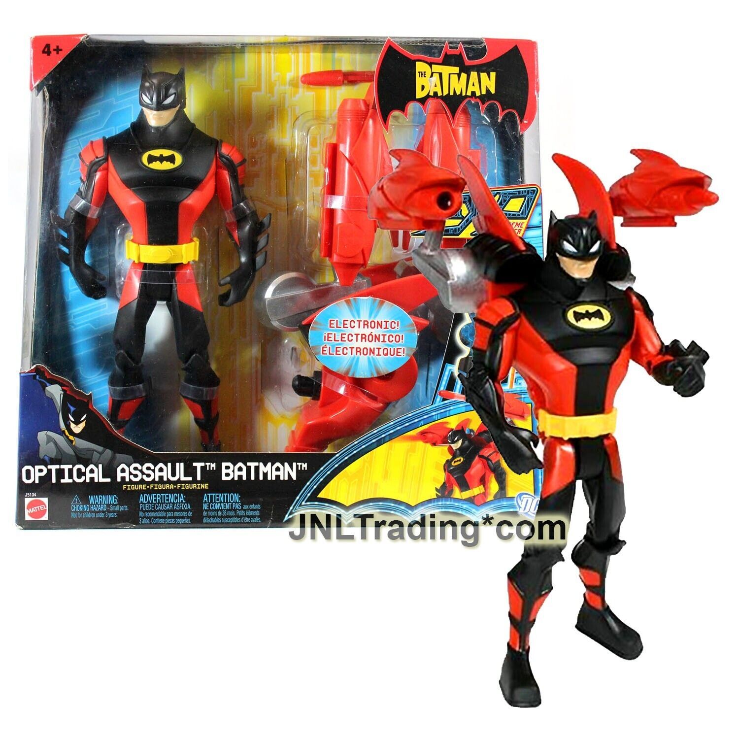 Primary image for Year 2006 DC Comics EXP Extreme Power 8 Inch Figure - OPTICAL ASSAULT BATMAN