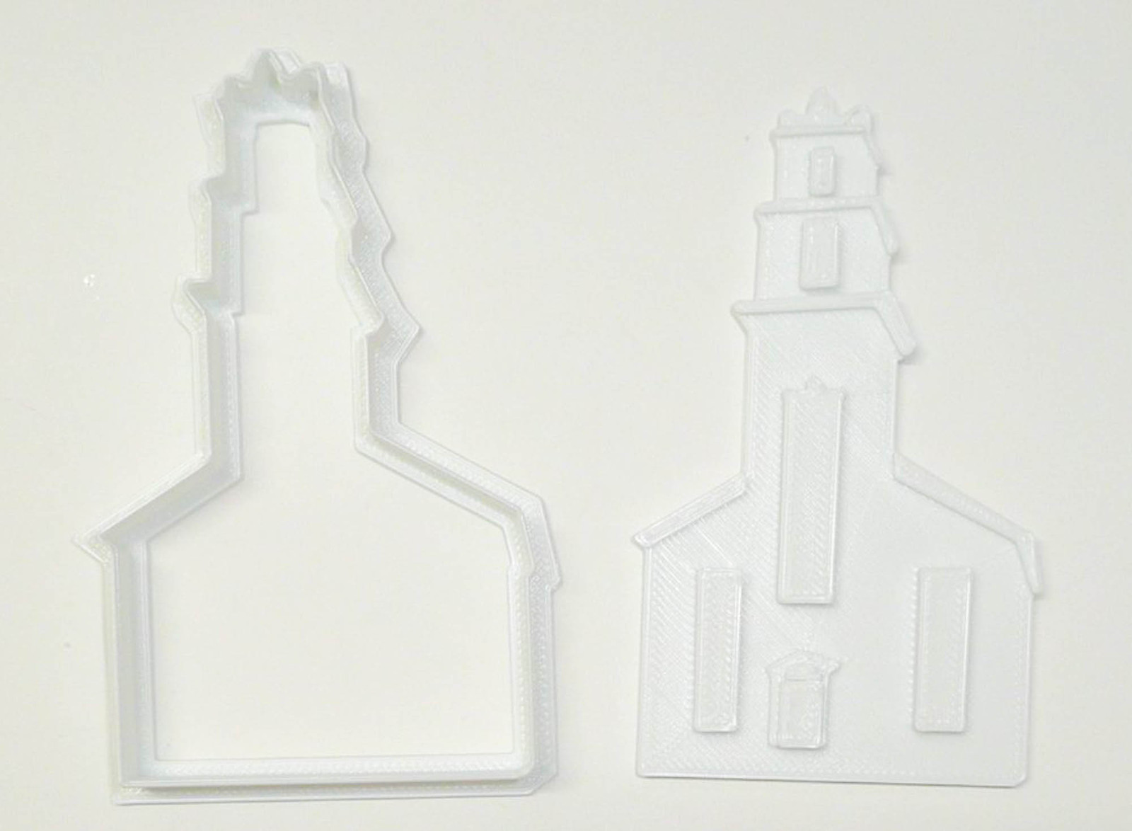 Church Outline and Stamp Embosser 2 Piece Cookie Cutter USA PR2170