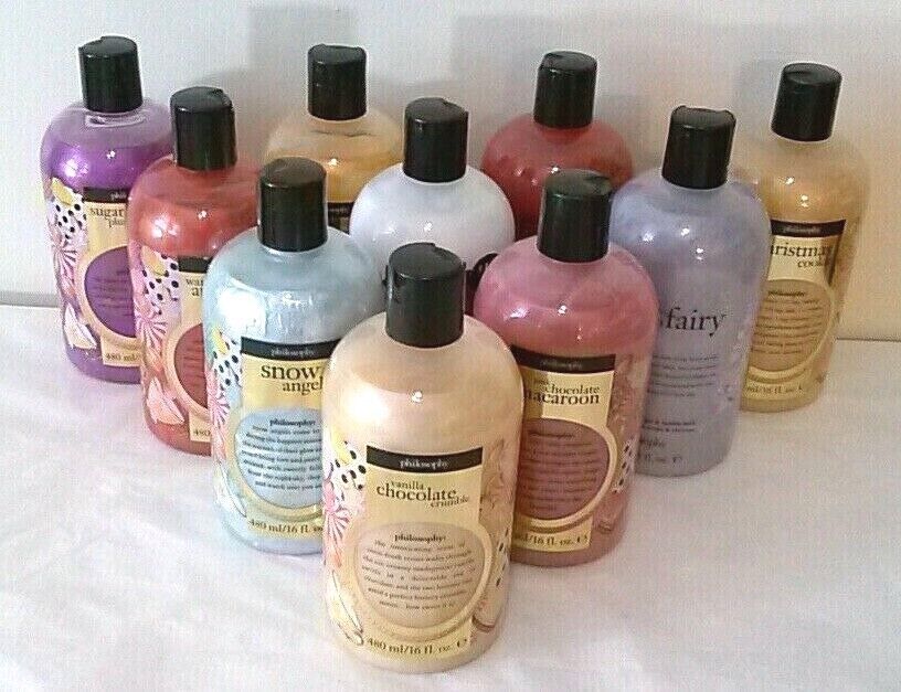 Philosophy Shampoo Shower Gel Bubble Bath Body Wash 16oz 3in1 Ltd Edition CHOOSE - $19.95