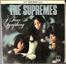 The Supremes &quot;I Hear A Symphony&quot; Vinyl Lp Record S 643 Motown Records Tested - £11.51 GBP
