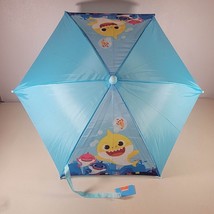 Baby Shark Umbrella Youth Toddler Blue With Tags Unused With Tags - £8.30 GBP