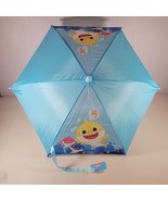 Baby Shark Umbrella Youth Toddler Blue With Tags Unused With Tags - £8.33 GBP