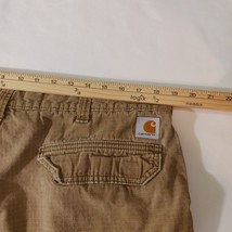 Carhartt 101168-257 Men's Brown Tappen Force Relaxed Fit Cargo Shorts Size 40×11 image 14