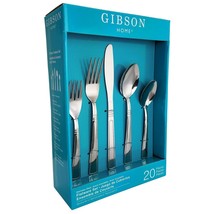 Gibson Home Creston 20-Piece Flatware Set with Tumble Finish - $60.47