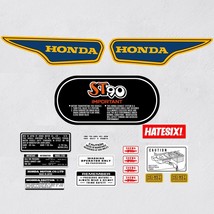 Sticker Emblem Decal Honda DAX ST90 ST 90 1974 Hatesix Free shipping - £31.87 GBP