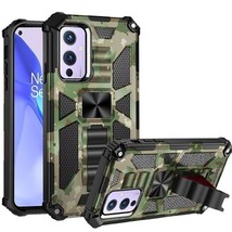 Machine Design Magnetic Kickstand Case Cover for OnePlus 9 GREEN CAMO - £6.02 GBP
