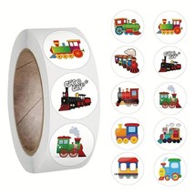 Trains and Locomotives Sticker 20pcs, Colorful Trains, Self-adhesive Stickers - £2.13 GBP