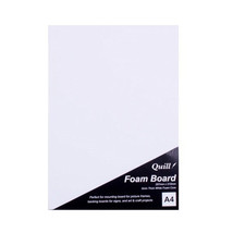 Quill A4 Foam Board 5mm (White Core) - $29.92