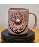 Voodoo Doughnut Coffee Mug Cup The Magic Is In The Hole Pink Collector USA - $14.87 CAD