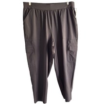 Ideology Life On The Go Womens Deep Charcoal Nylon Stretch Pants Pockets... - $368.88 MXN