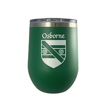 Osborne Irish Coat of Arms Stemless Wine Travel Tumbler - £26.57 GBP