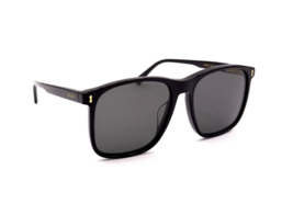 New Gucci GG1041S 001 Black Grey Men Authentic Sunglasses 57-17 W/CASE - £209.81 GBP