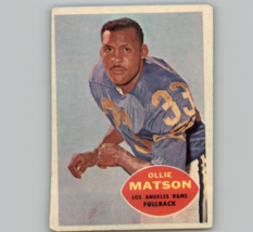 1960 Topps Ollie Matson Los Angeles Rams #63 - £2.29 GBP