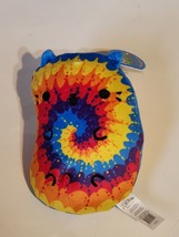 Cats VS Pickle 6” Rainbow Tie Dye #154 Bean Bag Plush Cat Chonk - £13.33 GBP