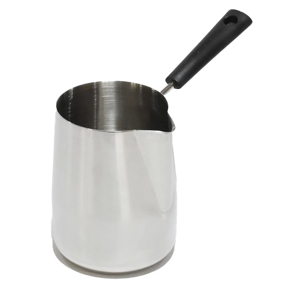 Handle DIY Candle Soap 1000ML Melting Pot with Spout Coffee Latte Tools Frothing - £18.92 GBP